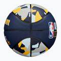 М'яч баскетбольний дитячий Wilson 2024 NBA All Star Mini + коробка brown розмір 3 7