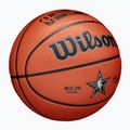 М'яч баскетбольний Wilson 2024 NBA All Star Replica brown розмір 7 2