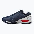 Кросівкі тенісні чоловічі Wilson Rush Pro Ace Clay navy blazer/white/infrared 10