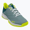 Кросівки для тенісу чоловічі Wilson Kaos Stroke 2.0 stormy sea/deep teal/safety yellow 8