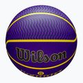 М'яч баскетбольний Wilson NBA Player Icon Outdoor Lebron blue розмір 7 4