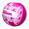 М'яч для волейболу Wilson Stamp purple/white розмір 5 3