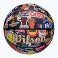 М'яч баскетбольний Wilson NBA All Team Retro multicolour розмір 7 5