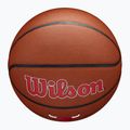 М'яч баскетбольний Wilson NBA Team Alliance Chicago Bulls brown розмір 7 5