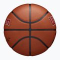 М'яч баскетбольний Wilson NBA Team Alliance Miami Heat brown розмір 7 4