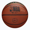 М'яч баскетбольний Wilson NBA Team Alliance Milwaukee Bucks brown розмір 7 6