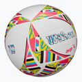 М'яч волейбольний пляжний Wilson AVP Movement white/pink/yellow розмір 5 2
