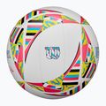 М'яч волейбольний пляжний Wilson AVP Movement white/pink/yellow розмір 5 5