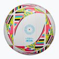 М'яч волейбольний пляжний Wilson AVP Movement white/pink/yellow розмір 5 6