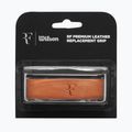 Обгортка для ракеток тенісних Wilson Roger Federer Leather brown 2