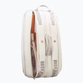 Сумка тенісна Wilson Roland Garros Super Tour 9PK cream/ clay 3