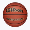 М'яч баскетбольний Wilson Reaction Pro brown/gold розмір 7