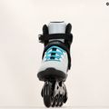 Жіночі роликові ковзани Rollerblade Spark 80 сірі/бірюзові 15
