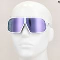 Окуляри сонцезахисні UVEX Sportstyle 237 white matt/mirror lavender 7