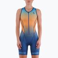 Комбінезон для тріатлону жіночий Synergy Pro Sleeveless Racerback Trisuit orange wave
