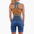 Комбінезон для тріатлону жіночий Synergy Pro Sleeveless Racerback Trisuit orange wave 2