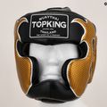 Шолом боксерський Top King Empower black/gold 8