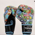 Рукавиці боксерські Top King Boxing Culture black/blue 7