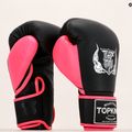 Рукавиці боксерські Top King Reborn Boxing Semi Leather black/pink 6