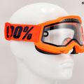Окуляри велосипедні 100% Accuri 2 Enduro MTB neon/orange/clear 7