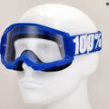 Окуляри велосипедні дитячі 100% Strata 2 Junior blue/clear 7