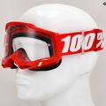 Окуляри велосипедні 100% Accuri 2 neon/red/clear 7