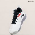 Кросівки волейбольні чоловічі Mizuno Wave Momentum 3 white/salsa/black 9