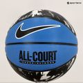 Баскетбольні кросівки Nike Everyday All Court 8P Graphic Deflated star сині/чорні/білі/чорні розмір 7 5