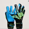 Воротарські рукавиці Reusch Attrakt Aqua чорні/флоу лайм/аква 9