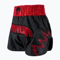Чоловічі тренувальні шорти Venum Inferno Muay Thai вугільно-сірі/червоні 3