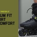 Роликові ковзани чоловічі Rollerblade Twister XT чорні 07221000 1A1 14
