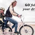 Крісло велосипедне дитяче bobike Go Maxi macaron grey 5