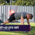 Ручки для віджимань Pure2Improve Push-up Pro Set червоно-чорні P2I202160 6