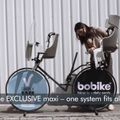 Крісло велосипедне дитяче bobike Exclusive Mini Plus urban black 11