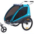 Причіп велосипедний двомісний  Thule Coaster XT Bike Trailer+Stroll зелений 10101820 11