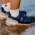 Кросівки для бігу жіночі On Cloudwander Waterproof navy/desert 14