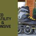 Роликові ковзани чоловічі Rollerblade RB 110 3WD чорні 07061300 S25 15