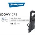 Крісло велосипедне дитяче Polisport Groovy CFS FO коричневе 8406100016 7