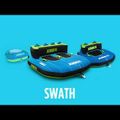Плюшка для катання по воді JOBE Swath 4P блакитна 230421002 10
