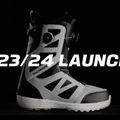 Чоловічі сноубордичні черевики Salomon Launch Boa SJ Boa чорний/чорний/білий 12