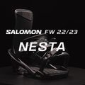 Кріплення сноубордичні жіночі Salomon Nesta чорні L41778100 10