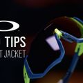 Окуляри велосипедні Oakley Flight Jacket чорно-фіолетові 0OO9401 8