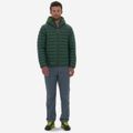 Чоловічий пуховий светр Patagonia з капюшоном тазик зелений 10
