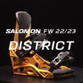 Кріплення сноубордичні чоловічі Salomon District чорні L41776000 9