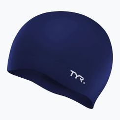 Шапочка для плавання TYR Wrinkle Free Silicone navy
