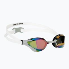 Окуляри для плавання TYR Tracer-X RZR Mirrored white/grey