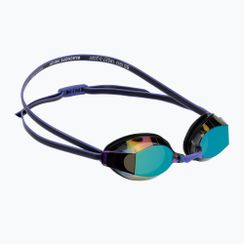 Окуляри для плавання жіночі TYR Blackops 140 Ev Racing Mirrored purple/green