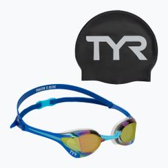 Окуляри для плавання TYR Tracer-X Elite Racing Mirrored blue/turquoise