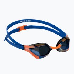 Окуляри для плавання TYR Tracer-X RZR Mirrored blue/orange