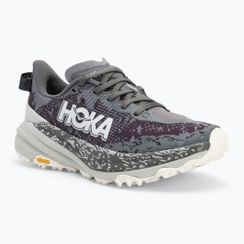 Кросівки для бігу жіночі HOKA Speedgoat 6 satelite grey/stardust